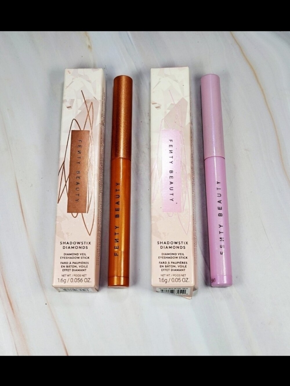 Fenty Beauty Shadowstix Diamonds Diamond Veil Eyeshadow Stick Bundle BNIB